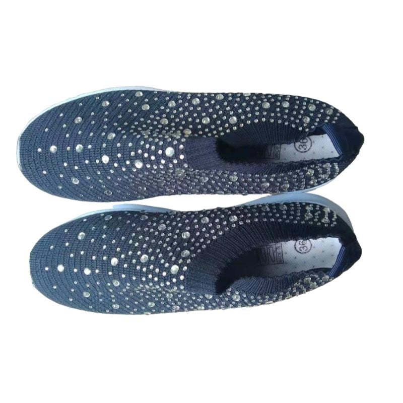 Crystal Slip On Walking Shoes - Grafton Collection