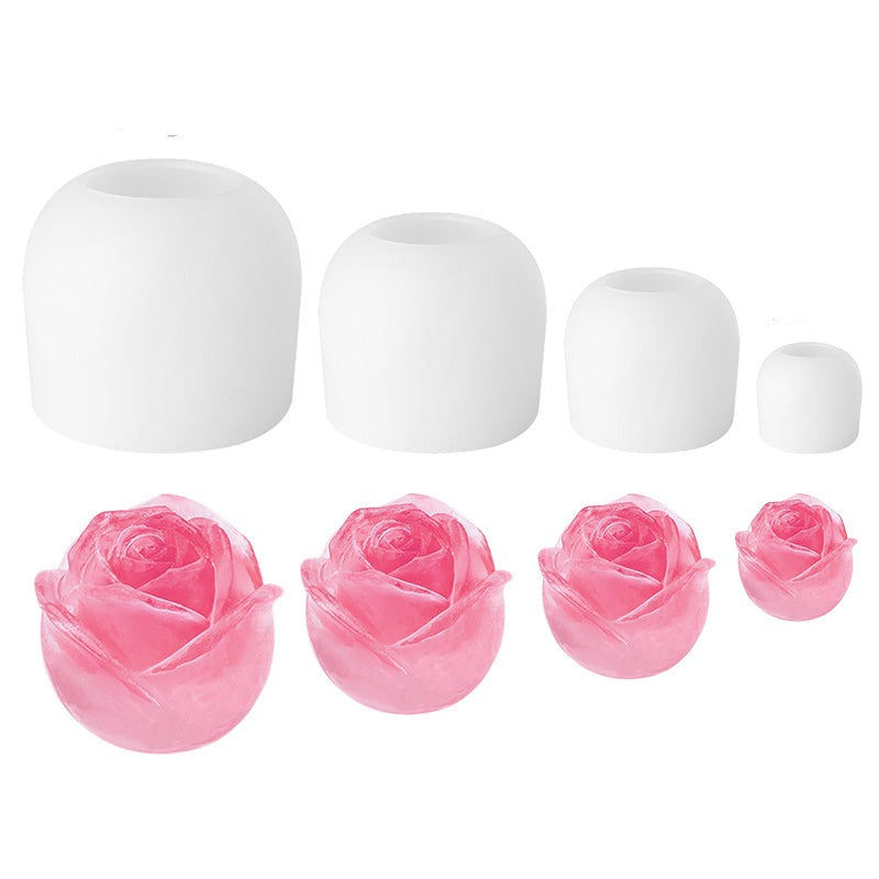 3D Silicone Rose Shape Ice Cube Maker - Grafton Collection