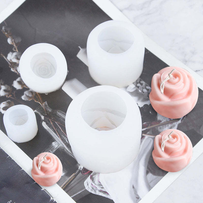 3D Silicone Rose Shape Ice Cube Maker - Grafton Collection