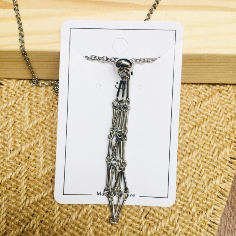 Adjustable Stone Holder Necklace - Grafton Collection