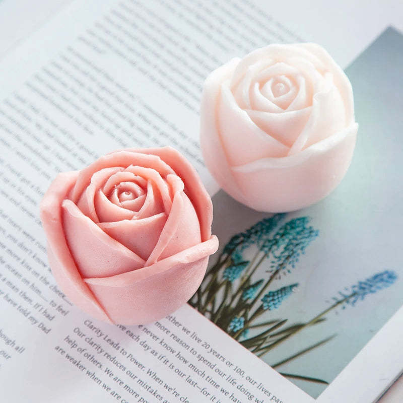 3D Silicone Rose Shape Ice Cube Maker - Grafton Collection