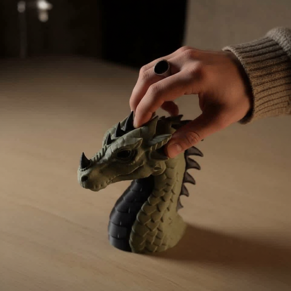 Shadow Flame Dragon Backflow Incense Holder