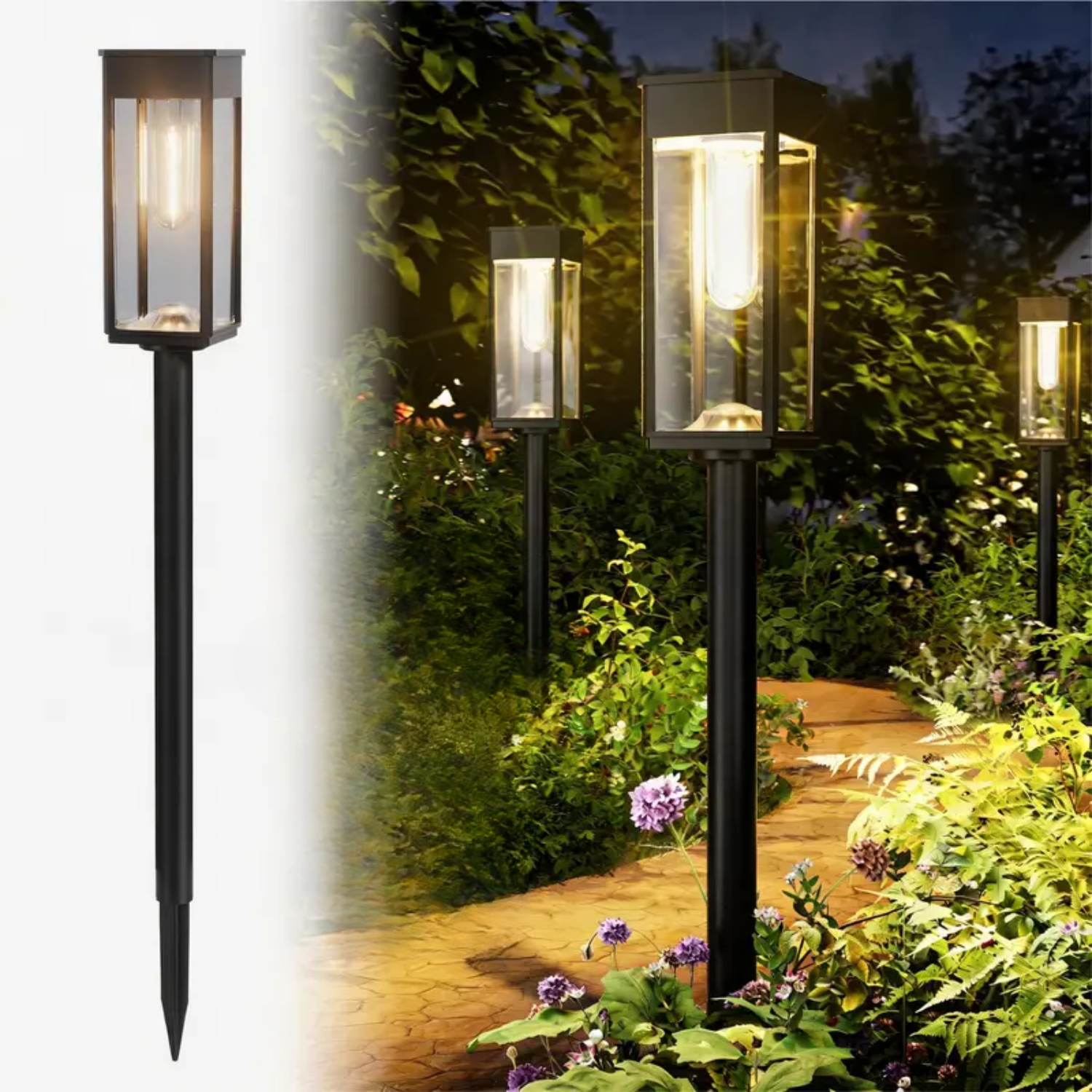 Modern Design Solar Pathway Lights For Garden And Yards