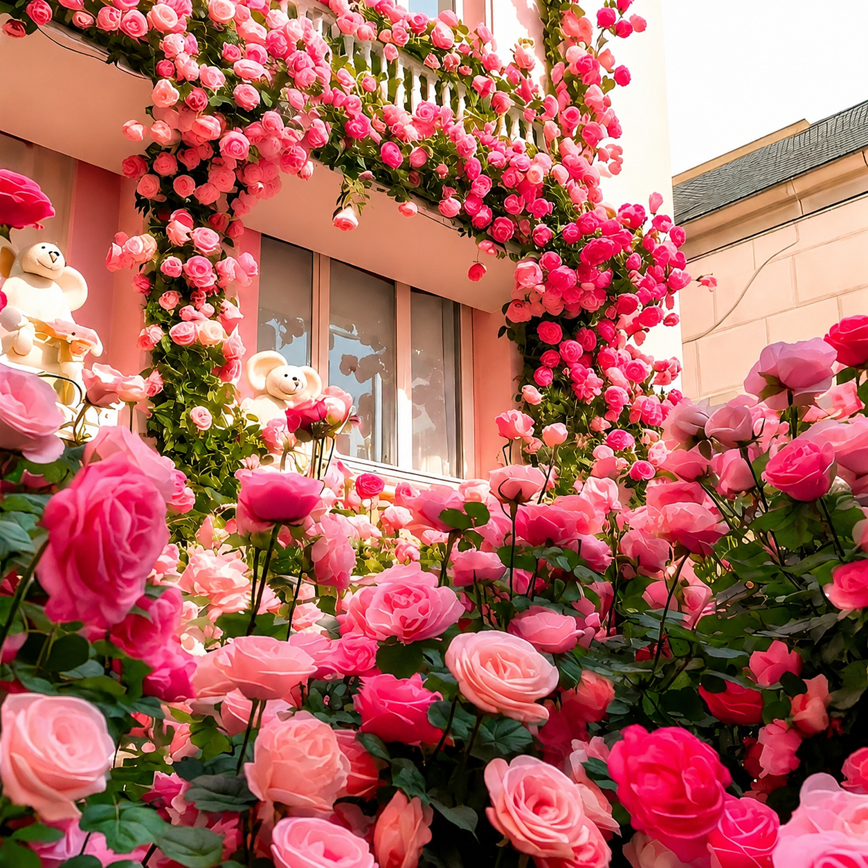136 Pieces Outdoor Garden Climbing Rose Flower Seeds  