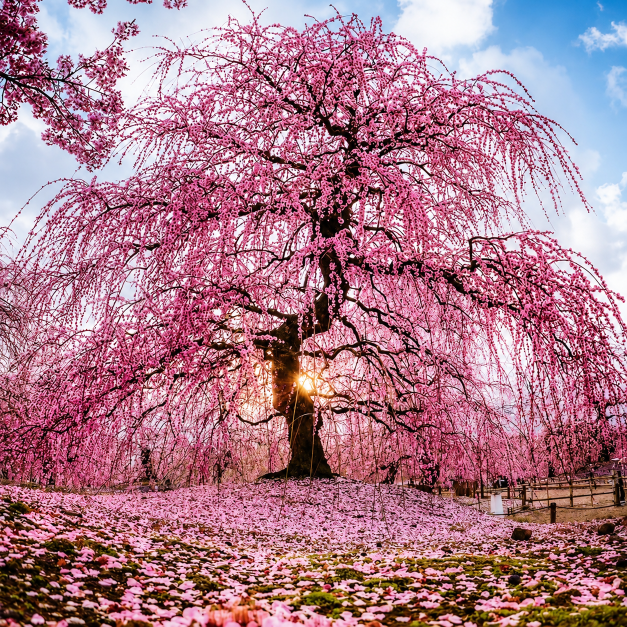 50 Pieces Weeping Cherry Blossom Seeds For Garden Planting