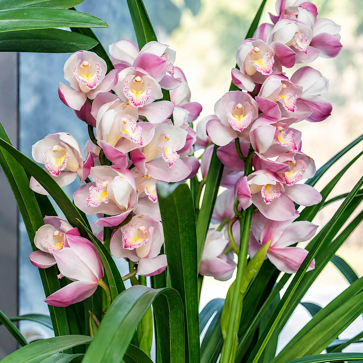 500 Pieces Cymbidium Orchid Flower Seeds for Pots and Gardens