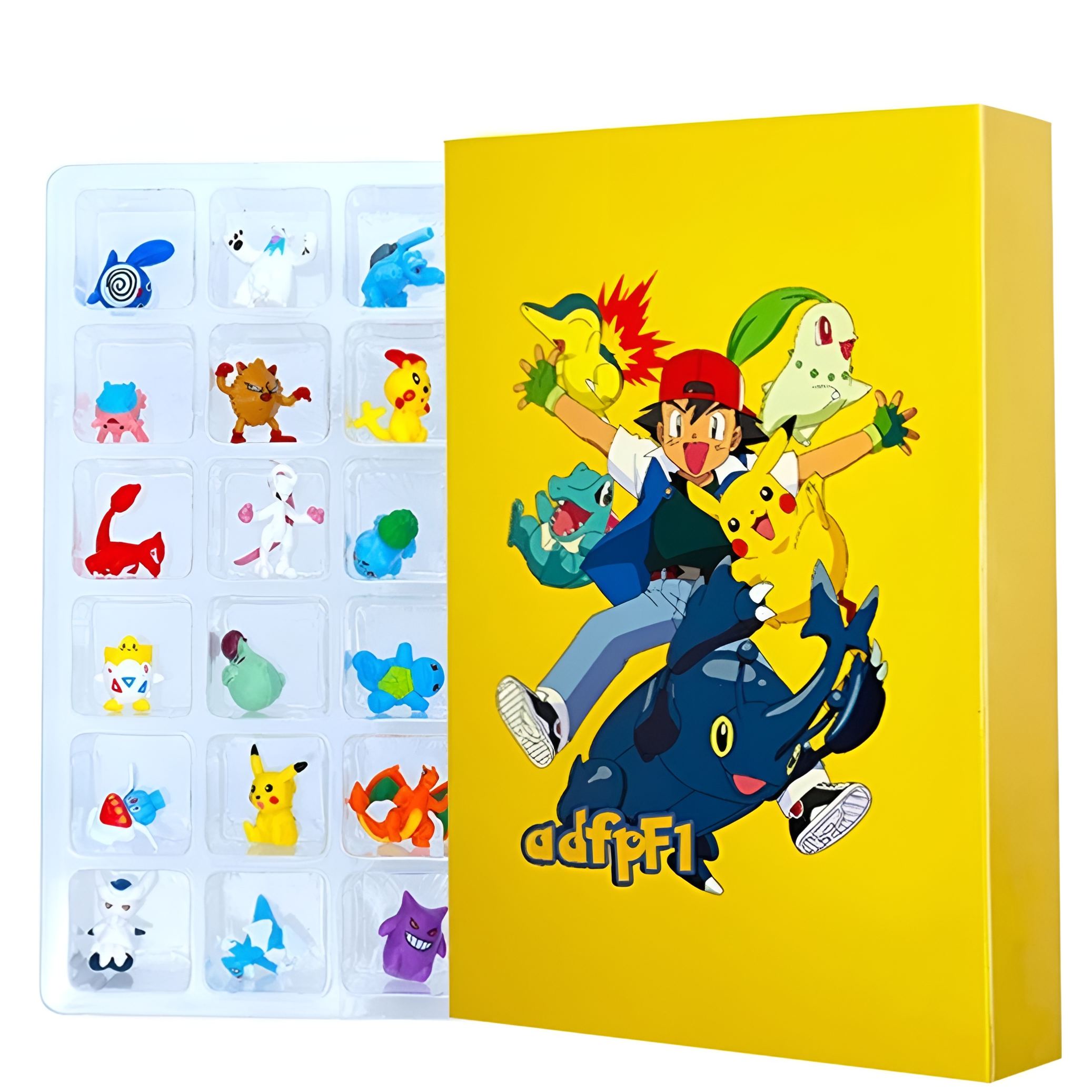 Christmas Advent Calendar With Surprise Toy Anime Figures For Kids
