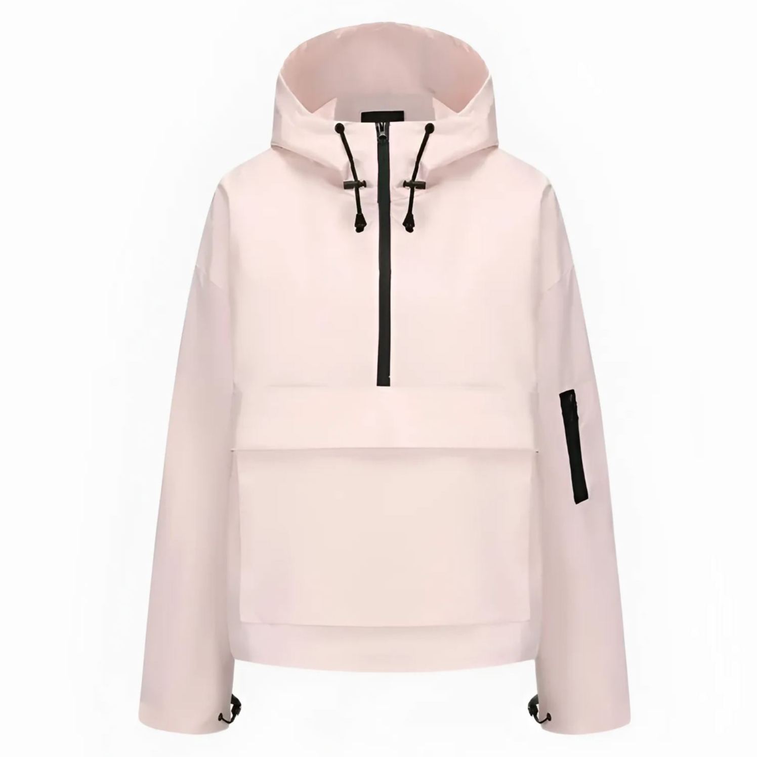 Oversized Weather Shell Jacket With Pockets