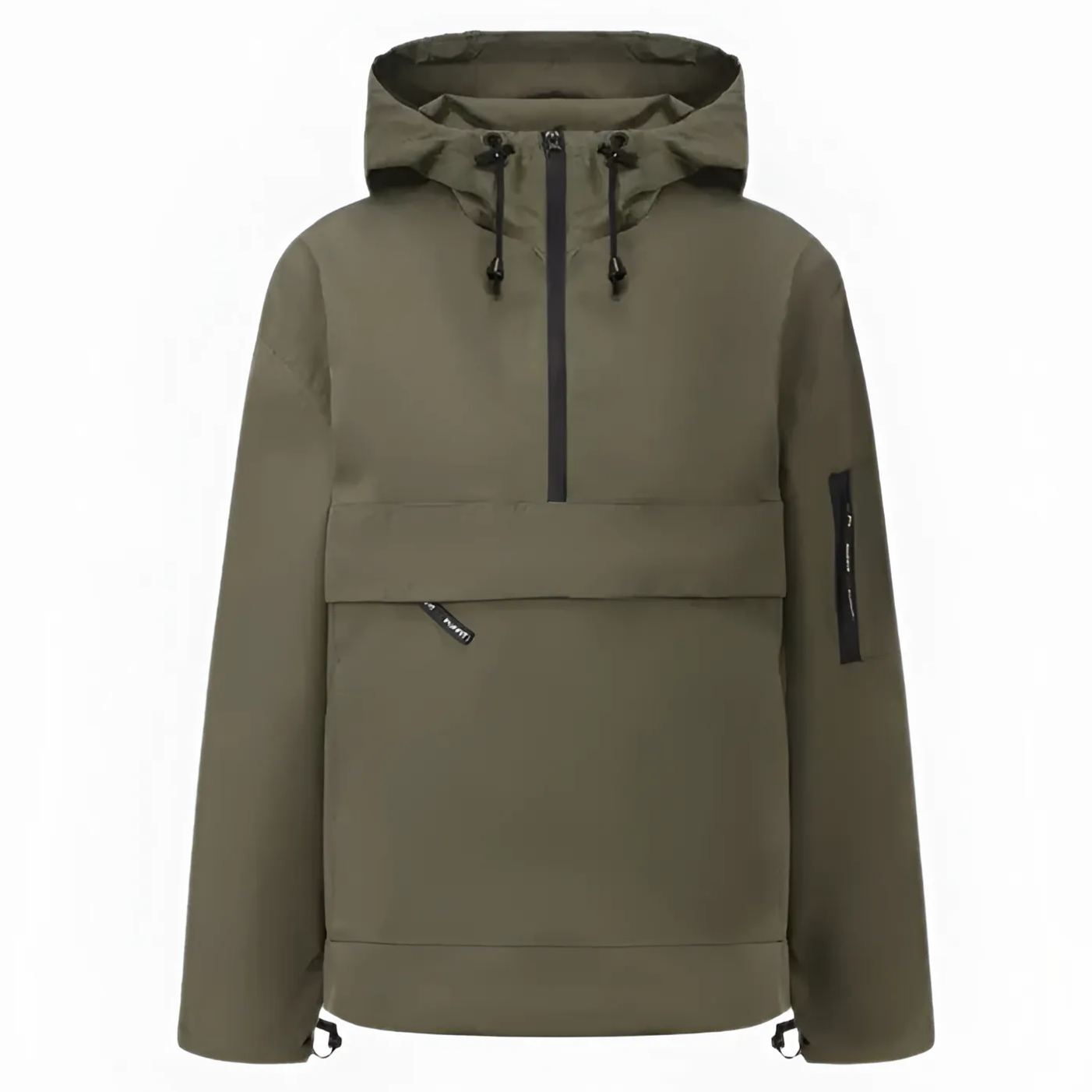 Oversized Weather Shell Jacket With Pockets