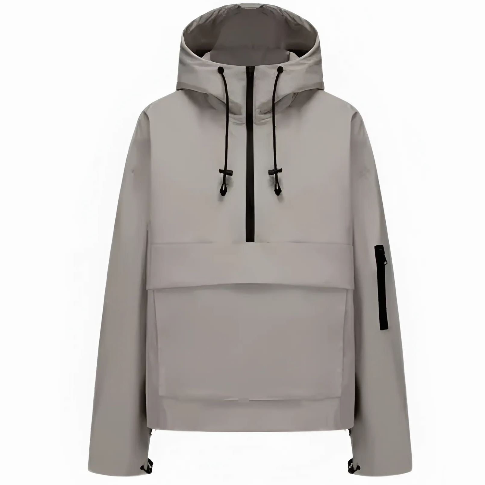 Oversized Weather Shell Jacket With Pockets