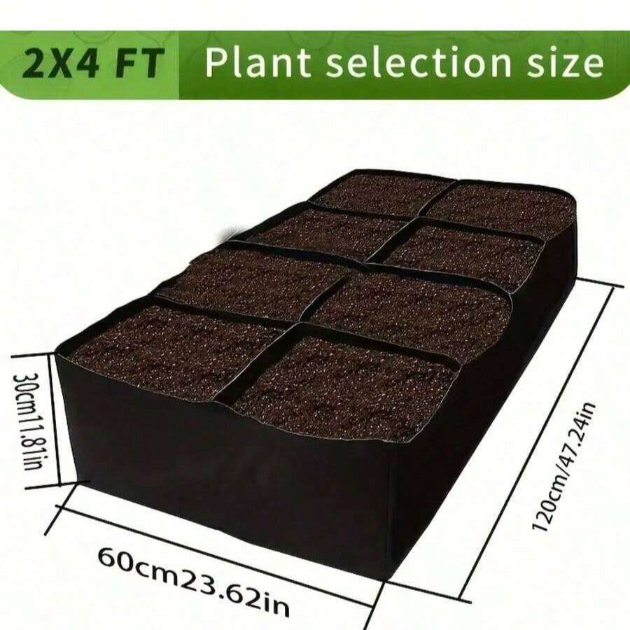 Upgraded Thickened 8 Compartment Garden Bed Covers For Growing Plants