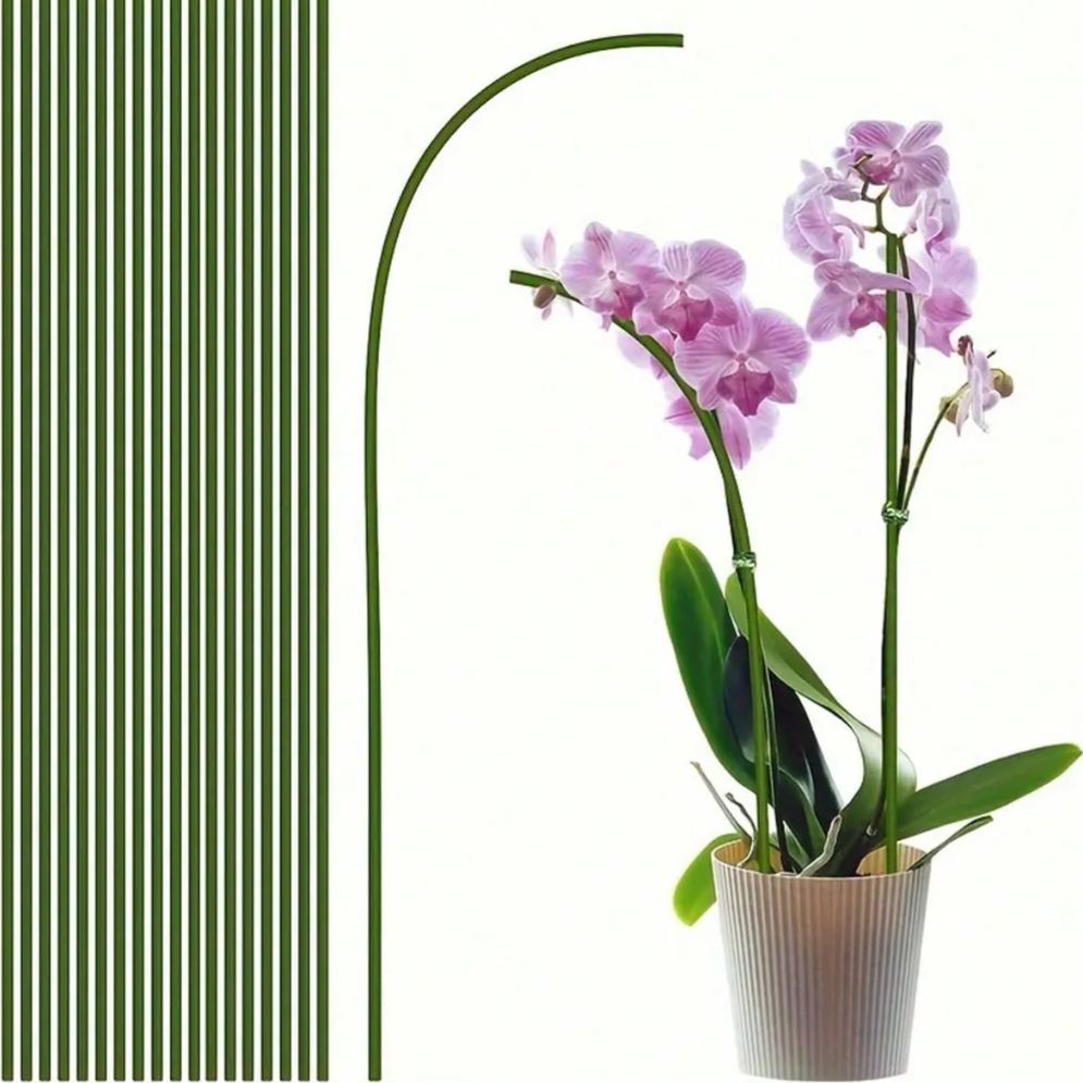Adjustable Plastic Plant Stakes For Indoor And Outdoor Garden Support