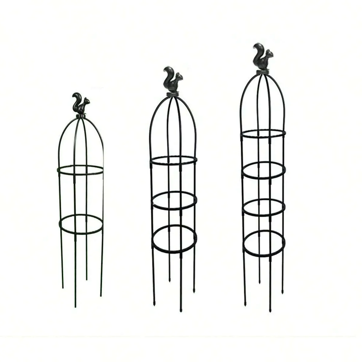 Gardening Rattan Plant Climbing Support Pole 