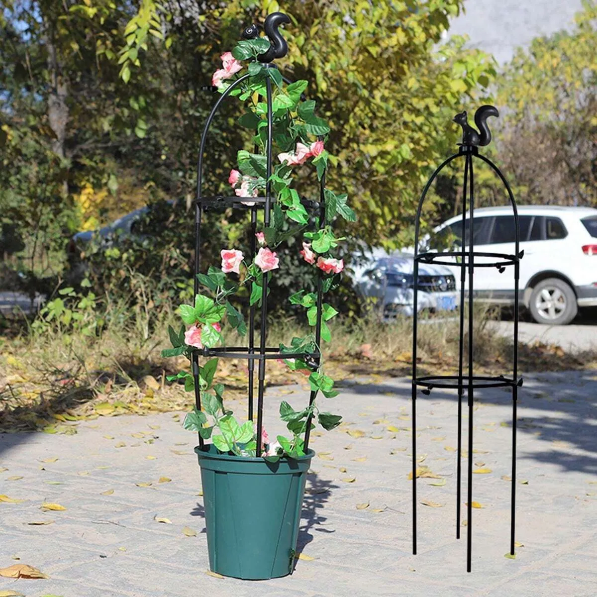 Gardening Rattan Plant Climbing Support Pole 