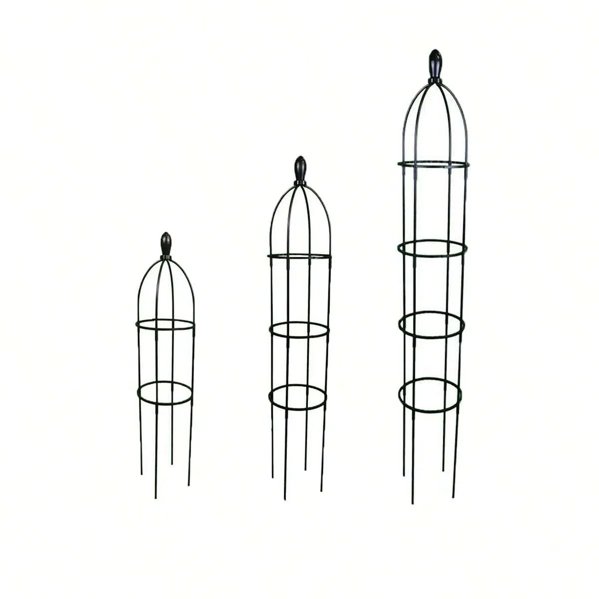 Gardening Rattan Plant Climbing Support Pole 