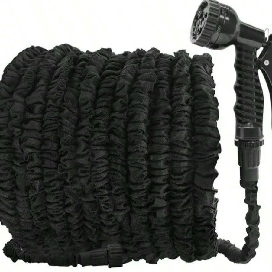 Upgraded 100ft Expandable Garden Hose Pipe With 7 Function Spray Nozzle