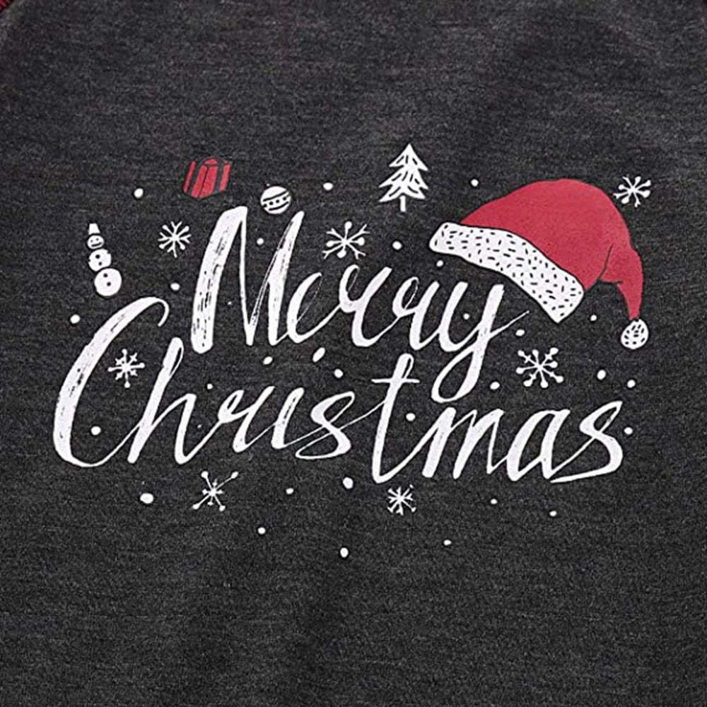 Merry Squares Xmas Family Matching Pajama Set - Grafton Collection