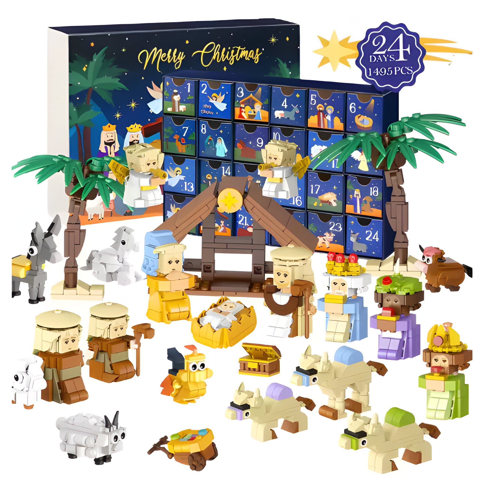 Princess Dress Up Christmas Countdown Advent Calendar Set