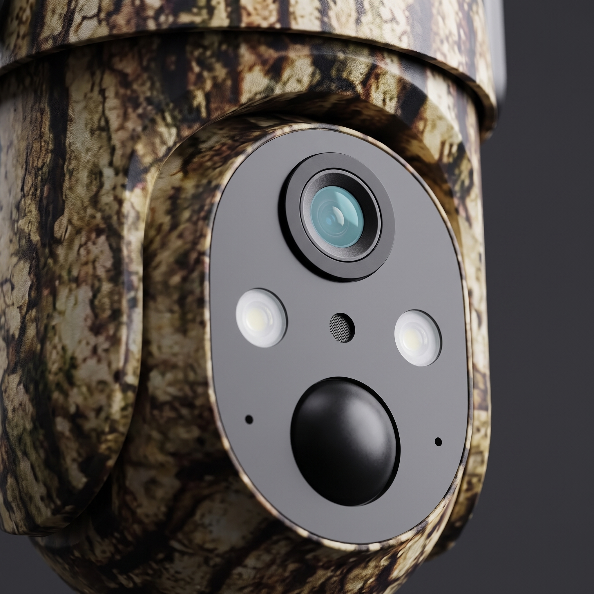 Solar Security Camera With 2K Night Vision And 360 Degree Viewing