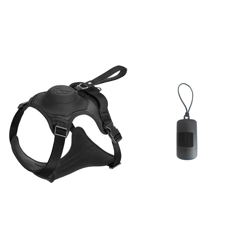 Pet Harness And Waste Pickup Bag - Grafton Collection