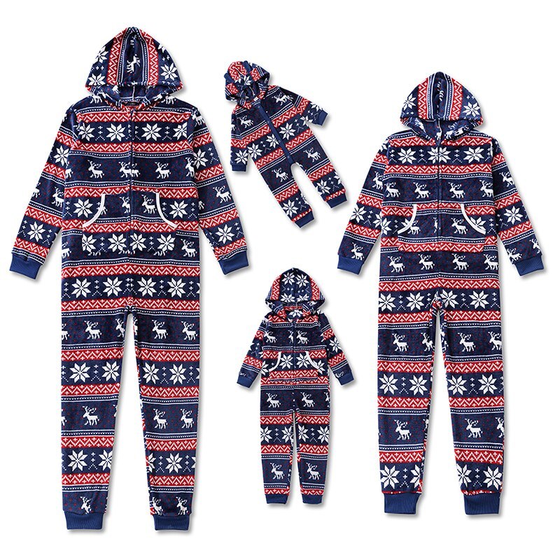 Mistletoe Family Pajama Jumpsuit - Grafton Collection