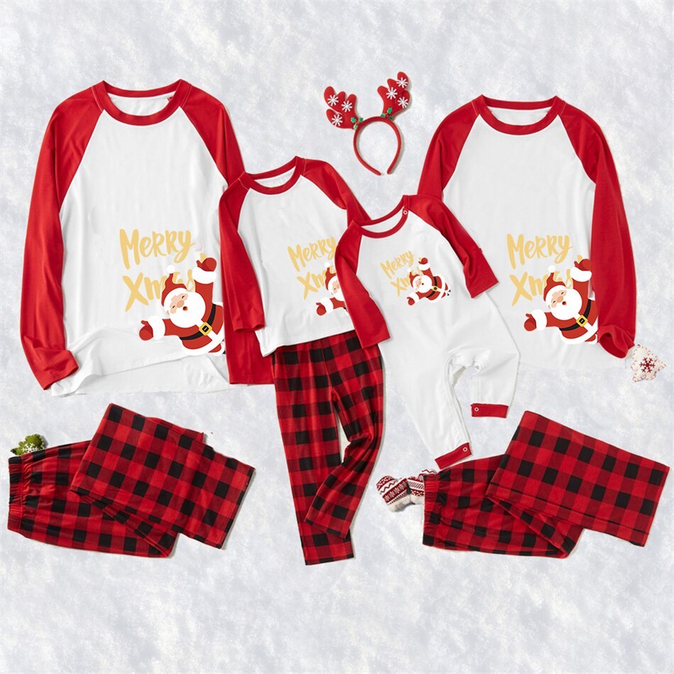The Elegant Xmas Family Matching Pajama Set - Grafton Collection