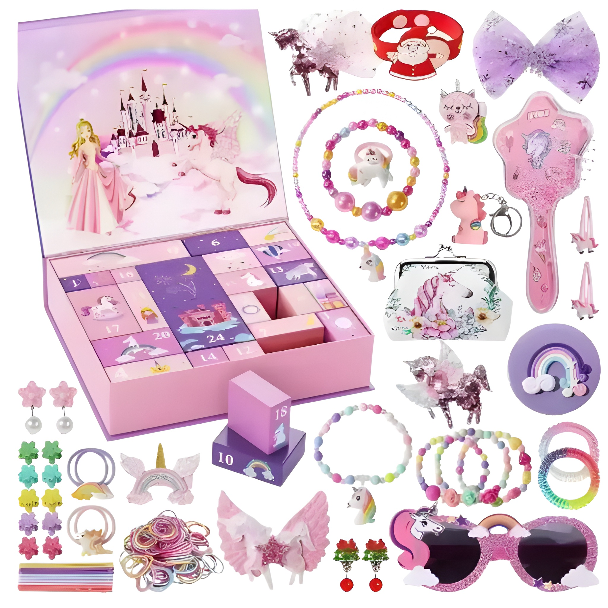 Princess Dress Up Christmas Countdown Advent Calendar Set