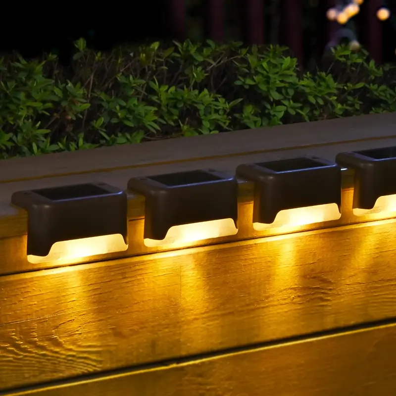 Solar Step Lights With Easy Installation And Weather Resistant Design