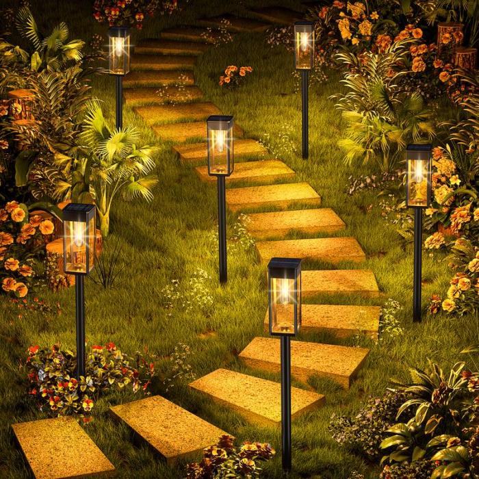 Modern Design Solar Pathway Lights For Garden And Yards