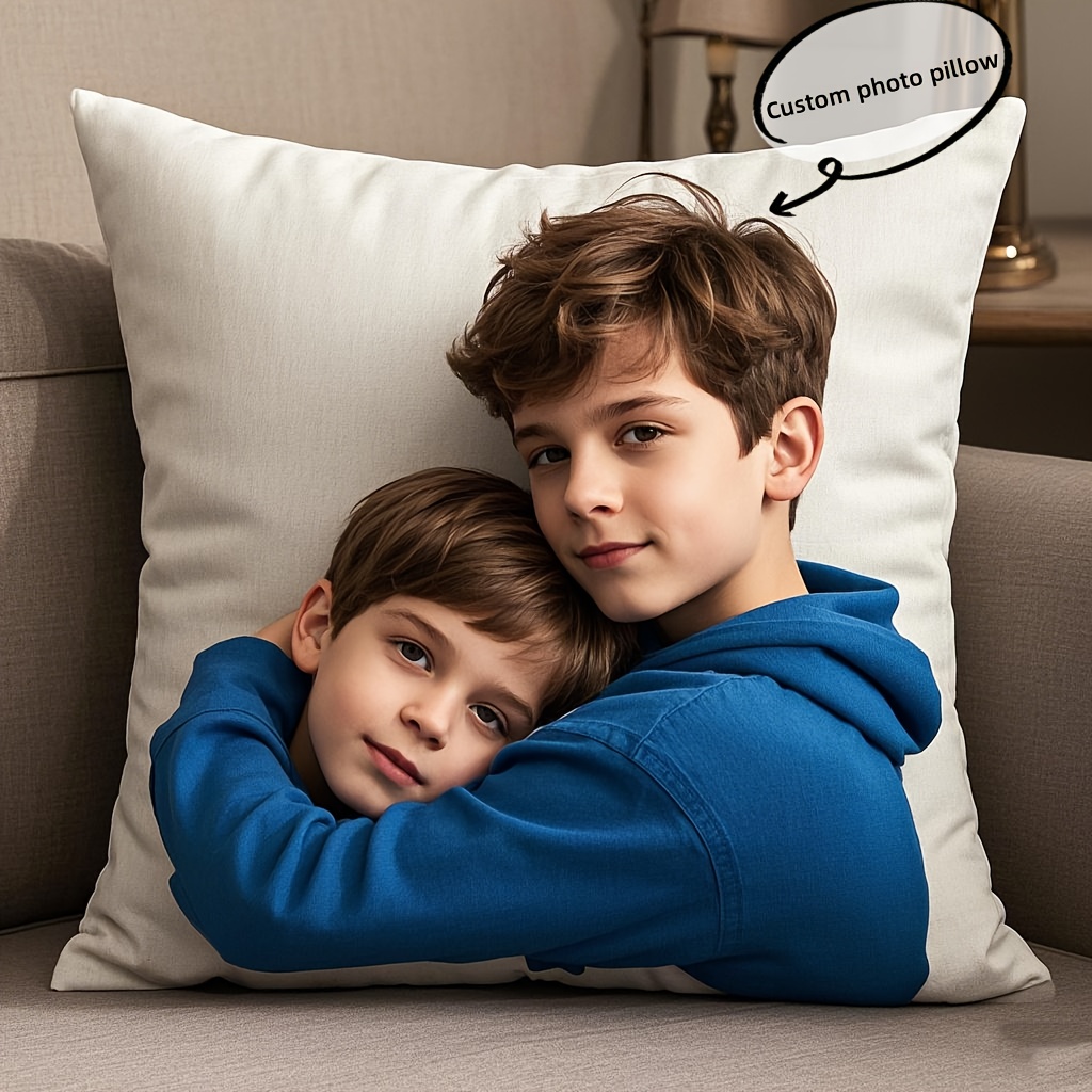 1 Pieces Double Sided custom photo print cushion case