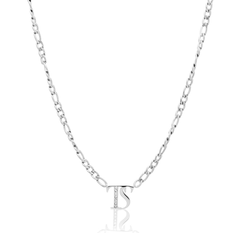 Double Initial Crystal Necklace-Customized Jewel