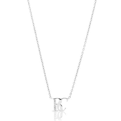 Double Initial Crystal Necklace-Customized Jewel