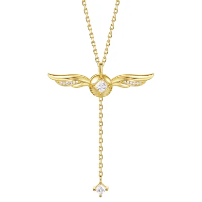 Snitch Sterling Necklace For Women