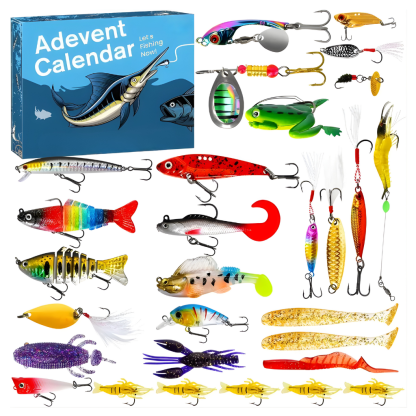 Fishing Lure Advent Calendar