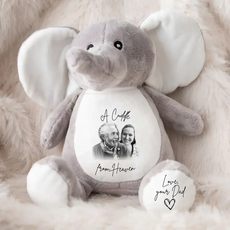 Personalised Cuddle Bear | A Heavenly Hug