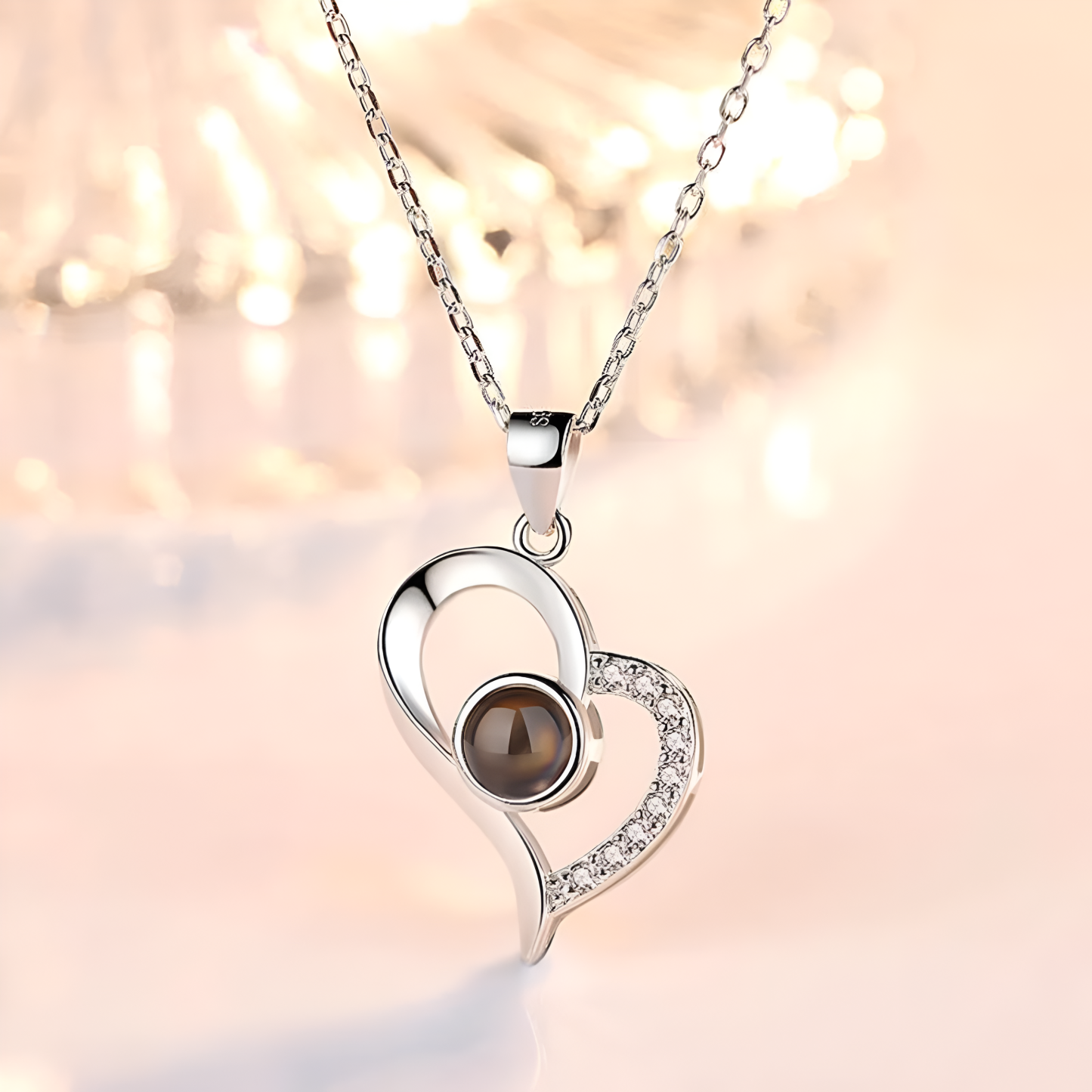 100 Languages ​​I Love You Projection Necklace