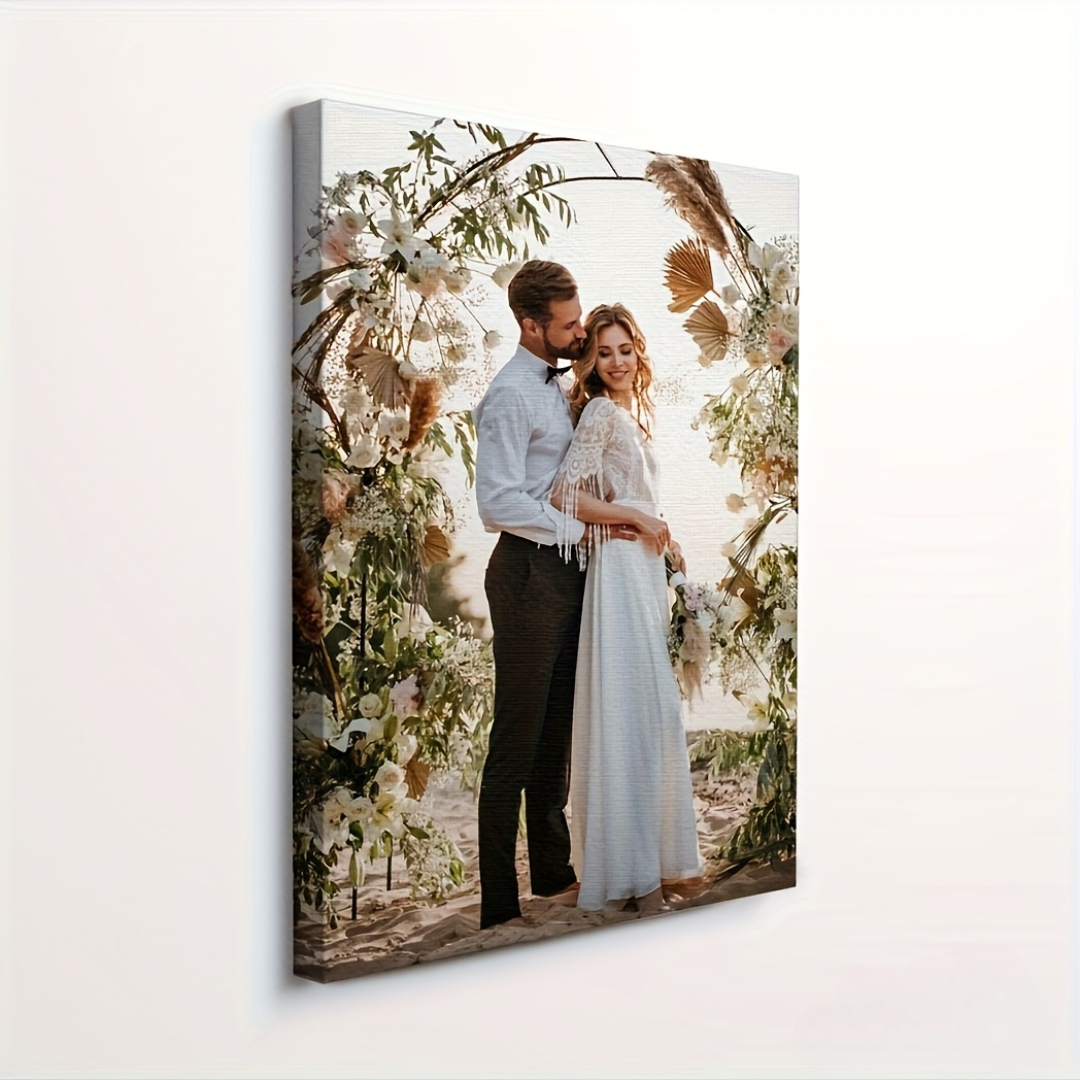 Personalized Couple Photo Canvas Posters