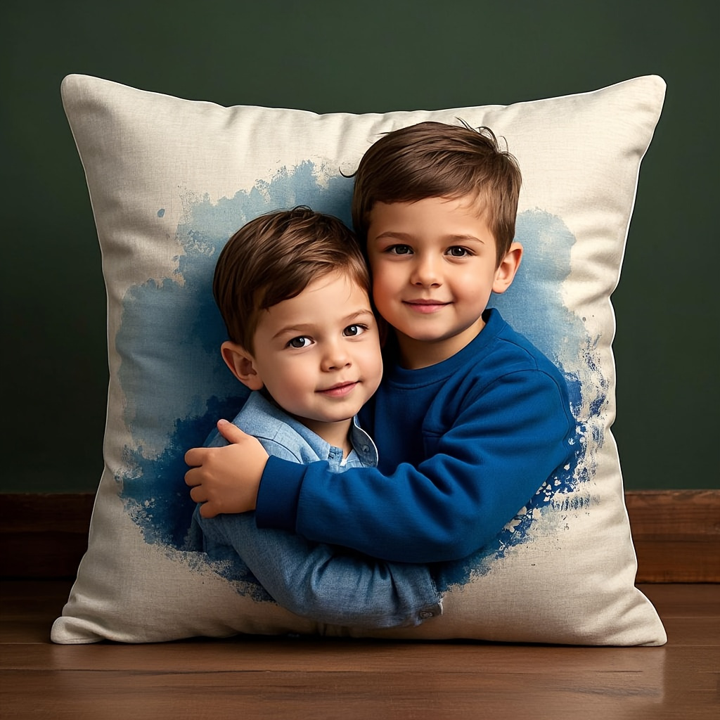 1pc Custom Photo Pillowcase