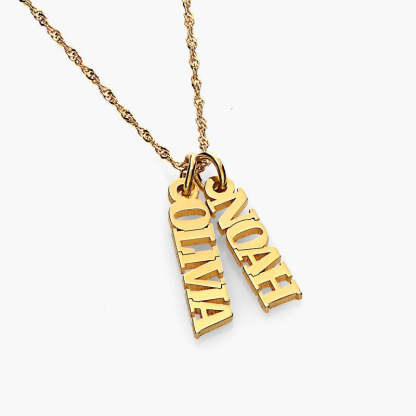 Custom Name Tag Necklace For Meaningful Mothers Day Gift-Customized Jewel