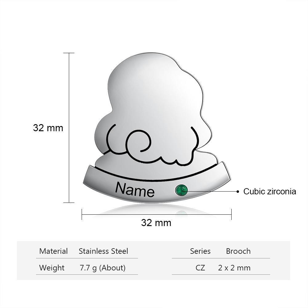 Little Sister Custom Pin-Customized Jewel