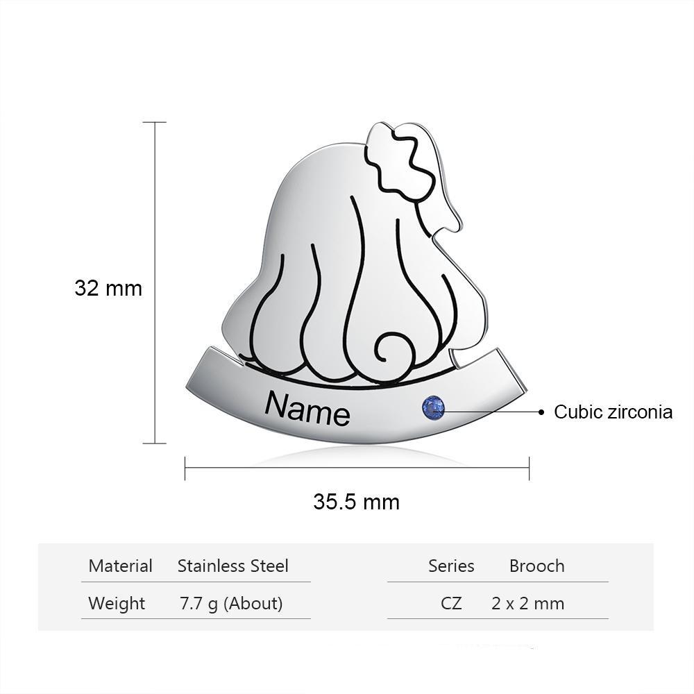 Middle Sister Custom Pin-Customized Jewel