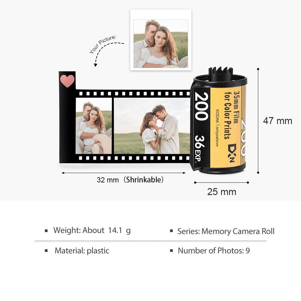 Personalized Film Print Roll (No Keychain)-Customized Jewel