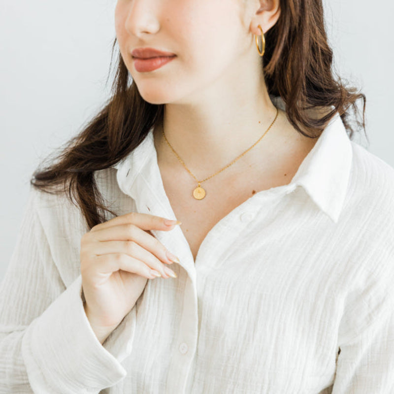 Arabic Letter Pendant Necklace-Customized Jewel