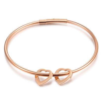 Heart On My Sleeve - 2 Name Customized Bracelet-Customized Jewel