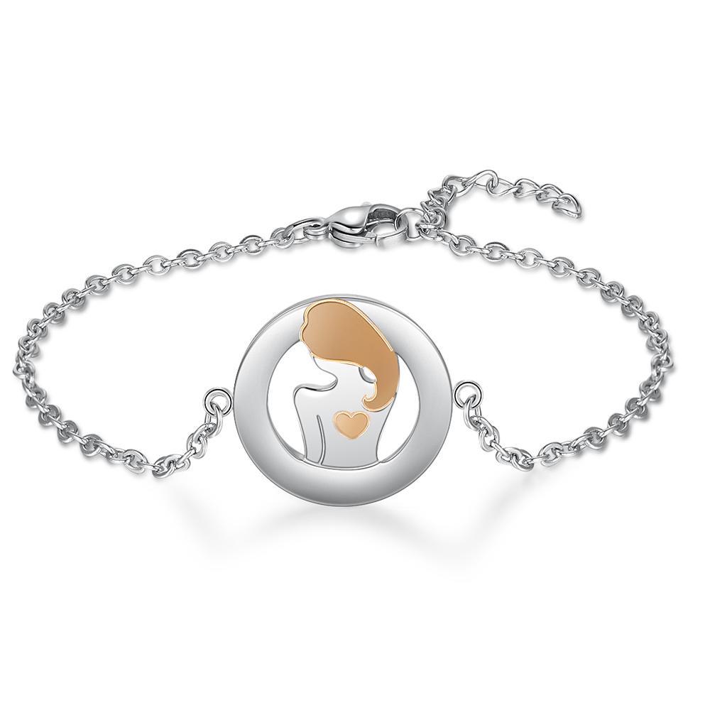 I Got Your Back Sister Chain Bracelet-Customized Jewel