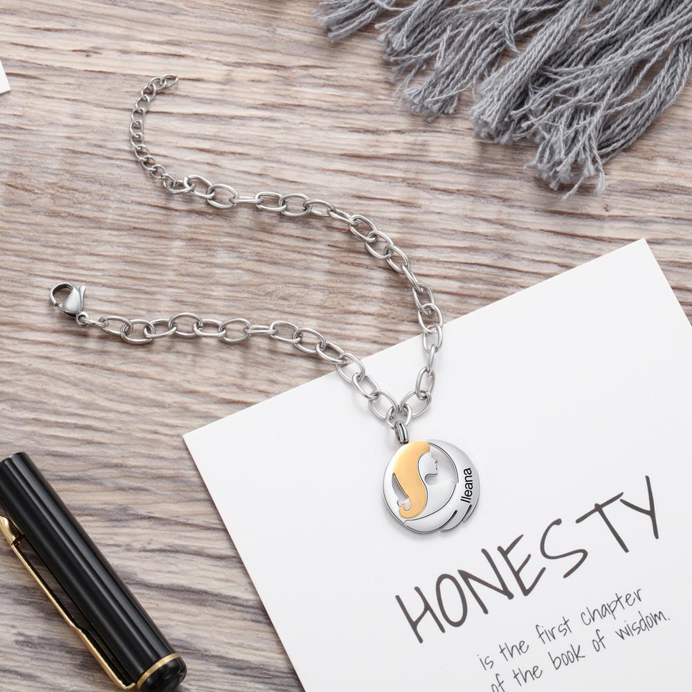 Sister Love Chain Bracelet-Customized Jewel