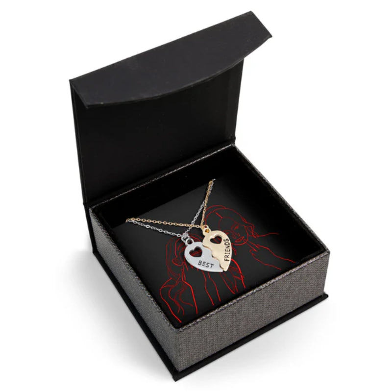 Best Friends Puzzle Pendant Necklace Set-Customized Jewel