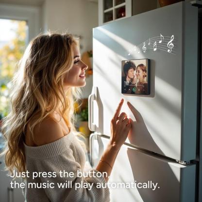 Personalized Music Fridge Magnet Colorful Frame Album Fridge Magnet Music