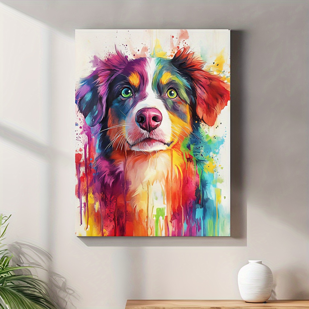 Custom Frameless Watercolor Painting Upload Your Photo