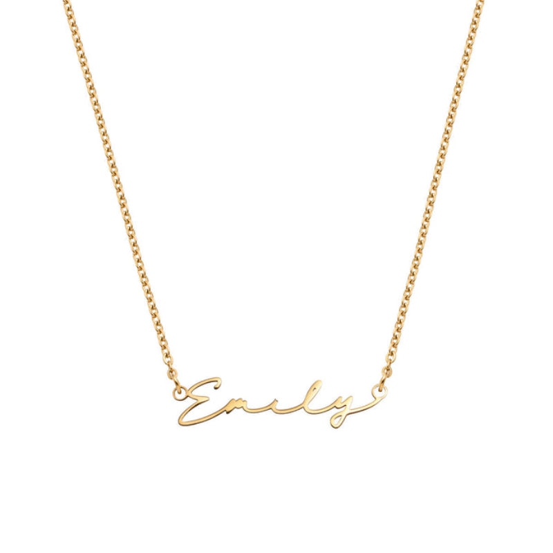 Personalized Script Name Necklace-Customized Jewel